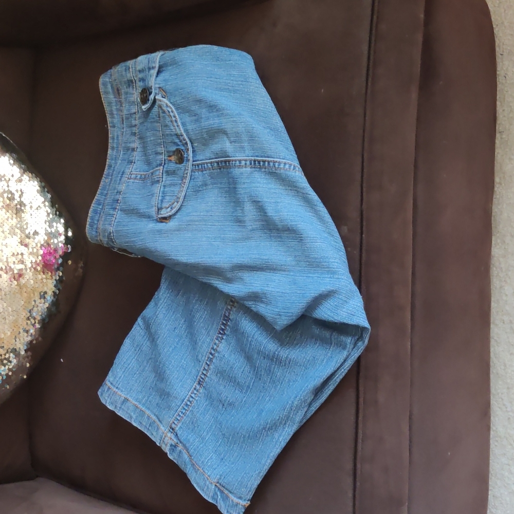 Level Eight low rise jeans shorts